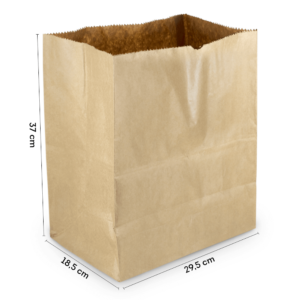 Saco Kraft GG 29,5x37x18,5 cm (50 Unidades)