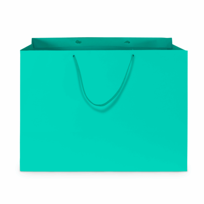 Sacola de Papel G1 Grande Tiffany 40x30x20 cm (10 Unidades) - Image 2